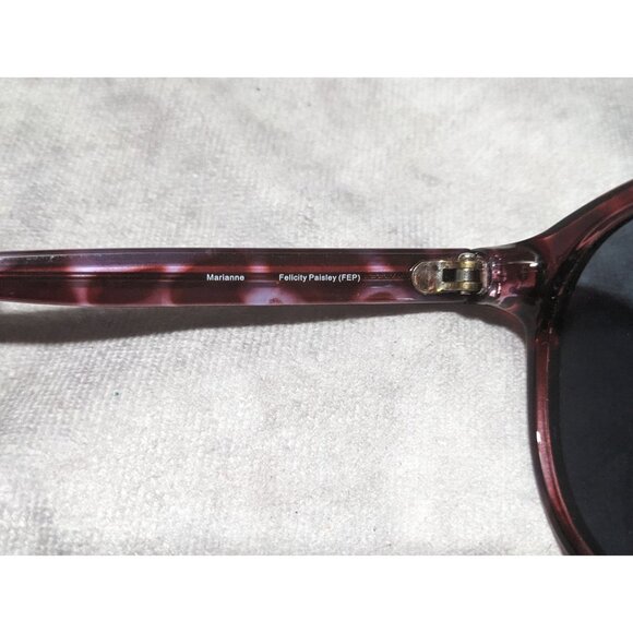 Vera Bradley Marianne Marianne Felicity Paisley Bifocal Reader Sunglasses - Picture 3 of 9